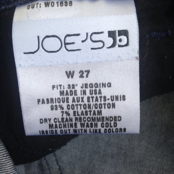Joe's Jeans - Dark Wash Skinny Jeans - Picture 5 of 5